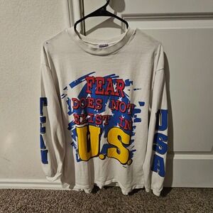 Vintage Freeze Clothing For Cool People Long Sleeve Fear Does Not Exist In Us XL